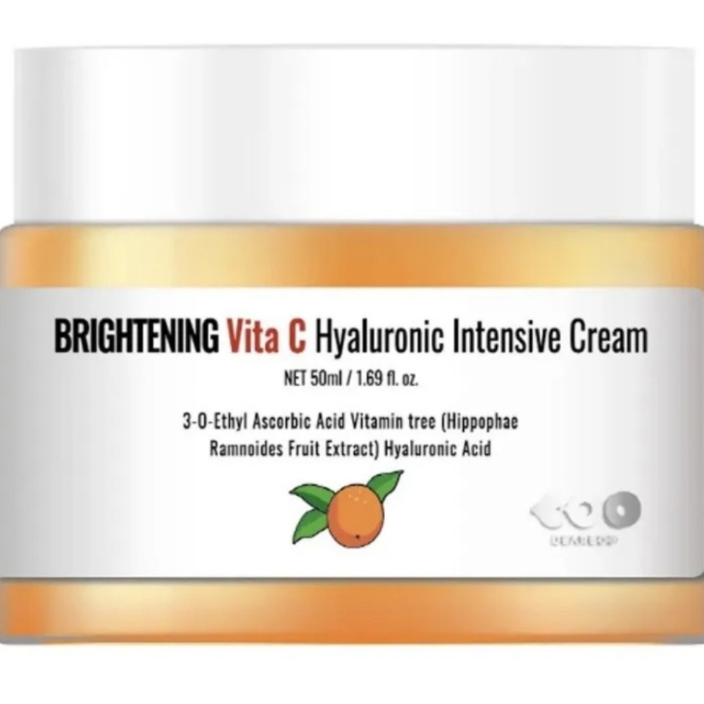 DEARBOO Brightening Vita C Hyaluronic Cream 50mL (K-Beauty)